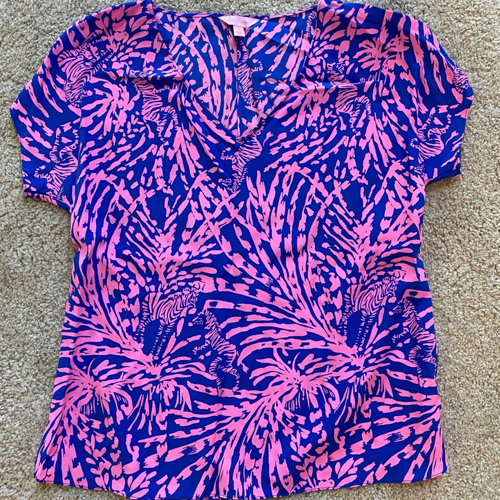 Lilly silk top